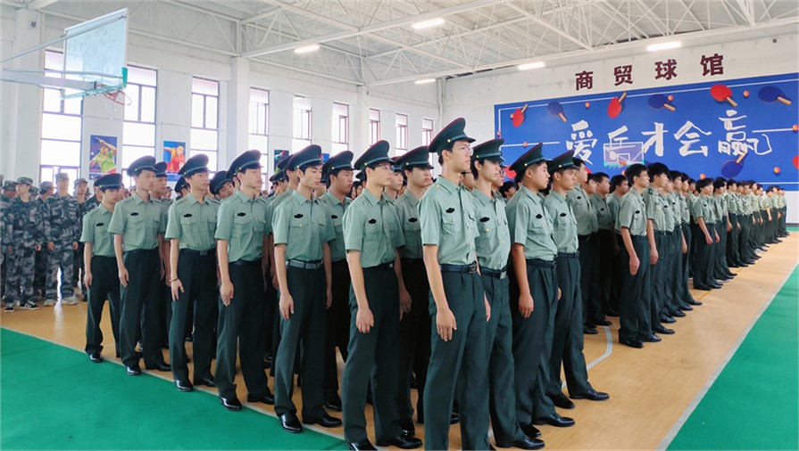 【青春迷彩 考核展锐】我校举行2025年春季学期国防班期末技能考核