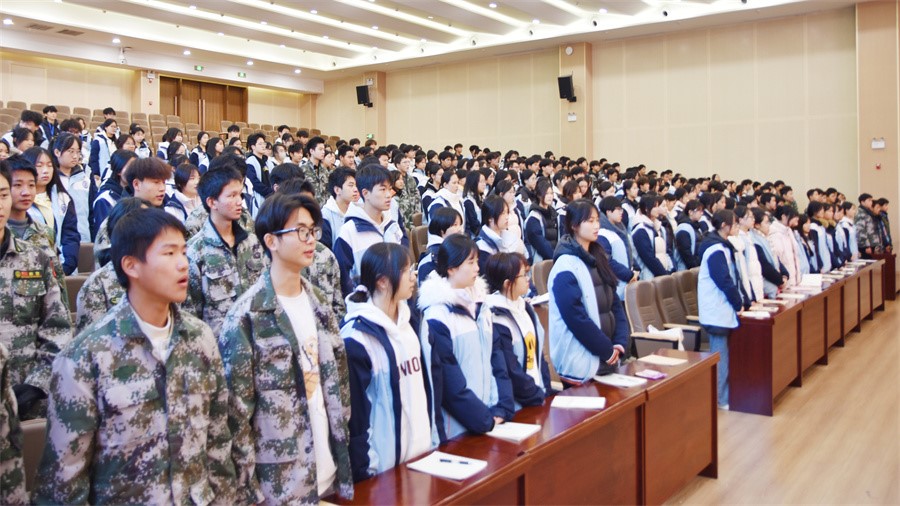 【青春向党】我校第六期团课开班仪式暨第一次团课顺利举行